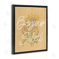Stupell Studio | Hello Sunshine French Phrase