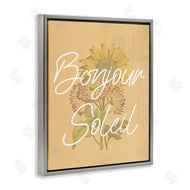 Stupell Studio | Hello Sunshine French Phrase