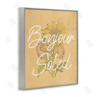 Stupell Studio | Hello Sunshine French Phrase