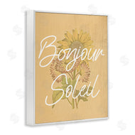 Stupell Studio | Hello Sunshine French Phrase