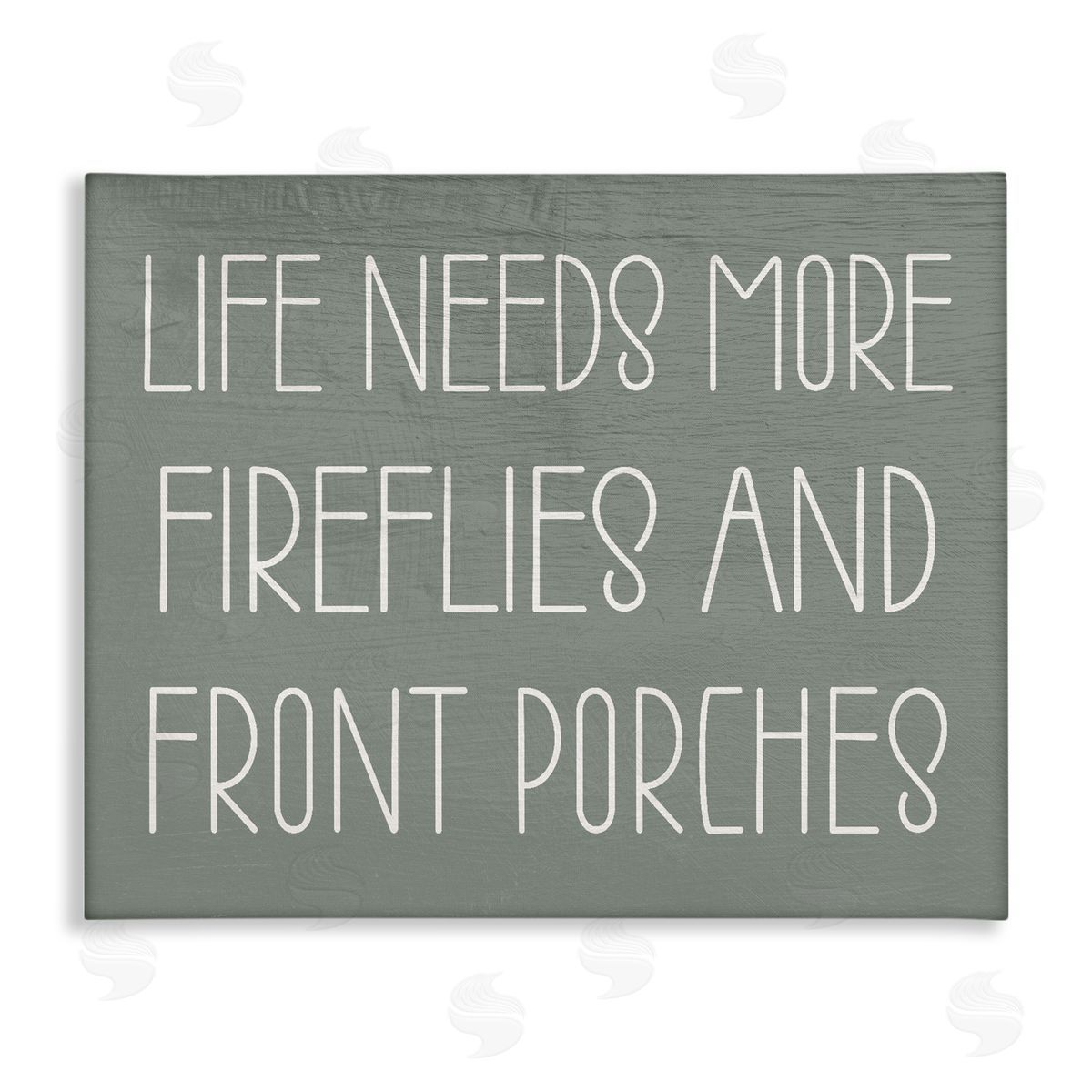 Fireflies & Front Porches Canvas Wall Art, Home Decor by Stupell Studio