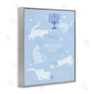 Stupell Studio | Meowzel Tov Seasonal Cats