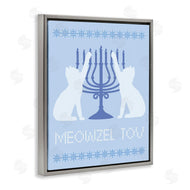 Stupell Studio | Meowzel Tov Hanukkah Cats