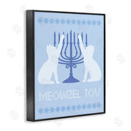 Stupell Studio | Meowzel Tov Hanukkah Cats