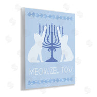 Stupell Studio | Meowzel Tov Hanukkah Cats