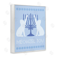 Stupell Studio | Meowzel Tov Hanukkah Cats