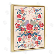 Verbrugge Watercolor | Soft Symmetrical Florals & Birds