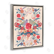 Verbrugge Watercolor | Soft Symmetrical Florals & Birds