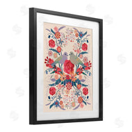Verbrugge Watercolor | Soft Symmetrical Florals & Birds