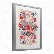 Verbrugge Watercolor | Soft Symmetrical Florals & Birds