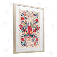 Verbrugge Watercolor | Soft Symmetrical Florals & Birds