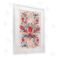 Verbrugge Watercolor | Soft Symmetrical Florals & Birds