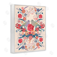 Verbrugge Watercolor | Soft Symmetrical Florals & Birds