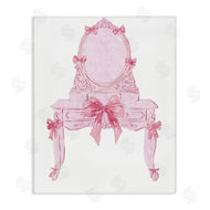 Ziwei Li | Lovely Pink Vanity with Bows