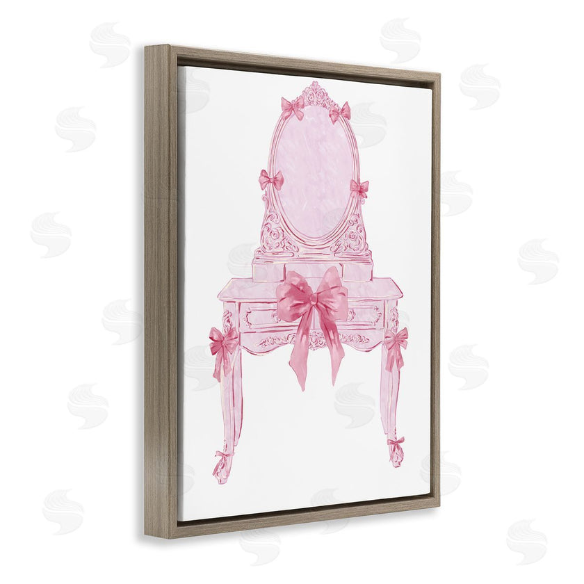 Ziwei Li | Lovely Pink Vanity with Bows