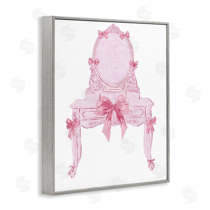Ziwei Li | Lovely Pink Vanity with Bows