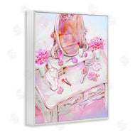 Ziwei Li | Pastel Pink Vanity View