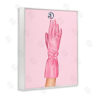 Ziwei Li | Pink Glove & Disco Ball