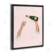 Ziwei Li | Champagne Pour on Pink