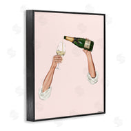 Ziwei Li | Champagne Pour on Pink