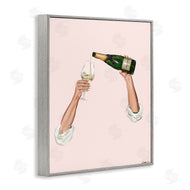 Ziwei Li | Champagne Pour on Pink