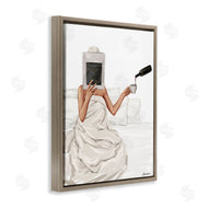 Ziwei Li | Cozy in Bed with Drink