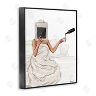 Ziwei Li | Cozy in Bed with Drink