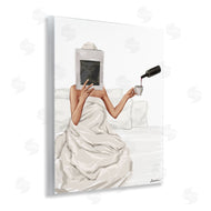 Ziwei Li | Cozy in Bed with Drink