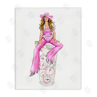 Ziwei Li | Pink Cowgirl & Disco Balls