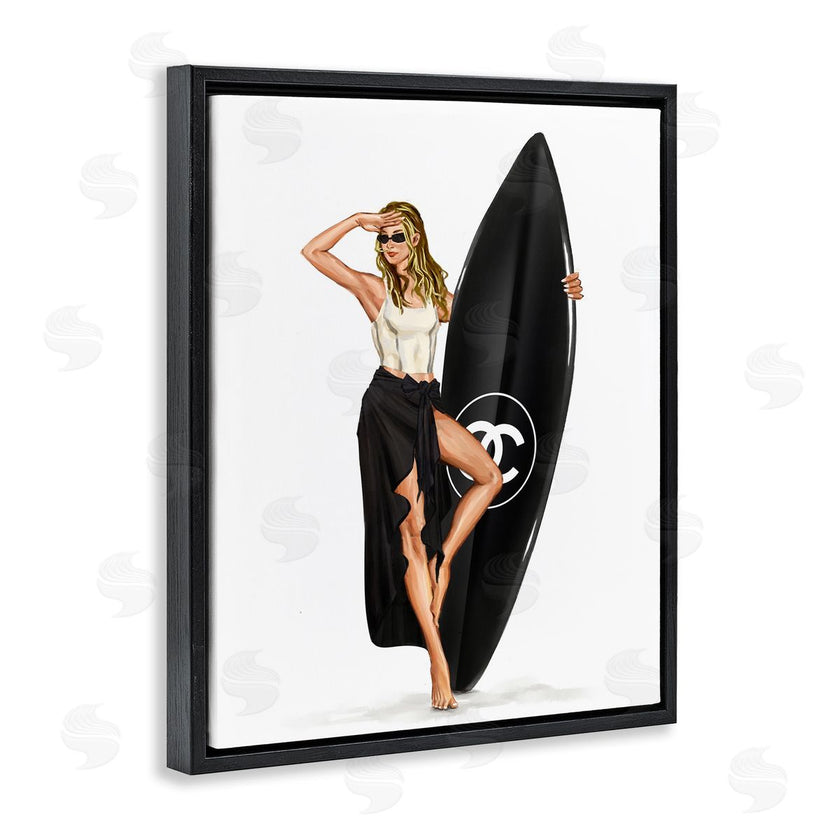 Ziwei Li | Trendy Surfer Girl in Black