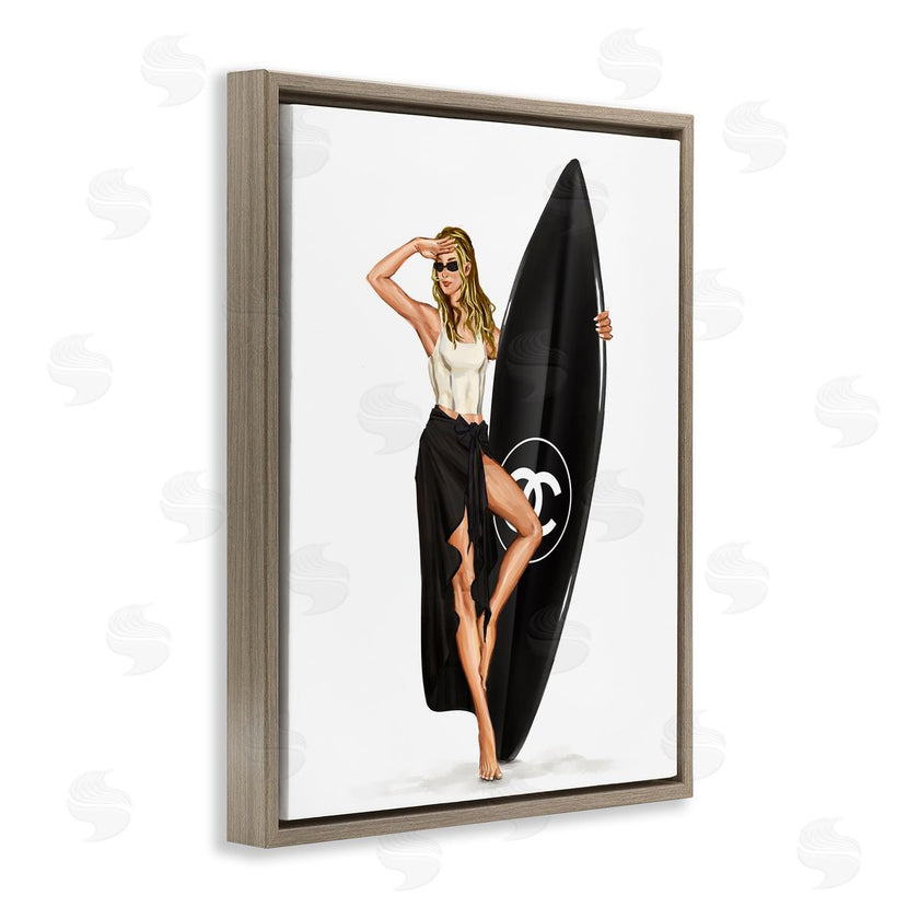 Ziwei Li | Trendy Surfer Girl in Black