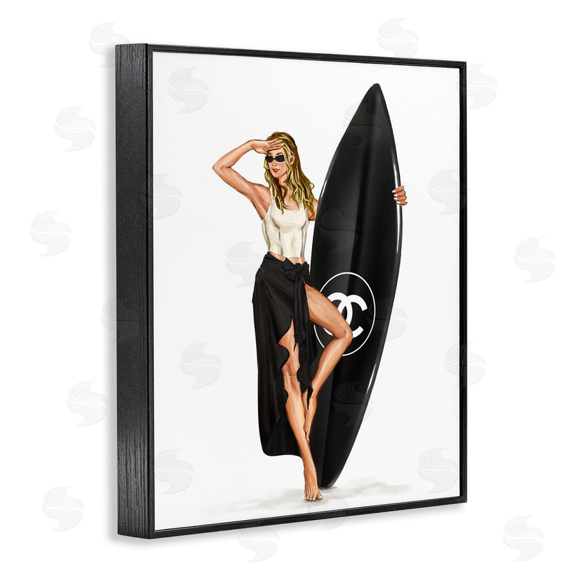 Ziwei Li | Trendy Surfer Girl in Black