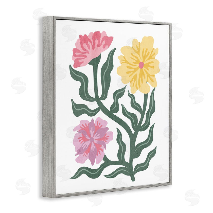 Kim Allen | Modern Blooms with Curved Leaves