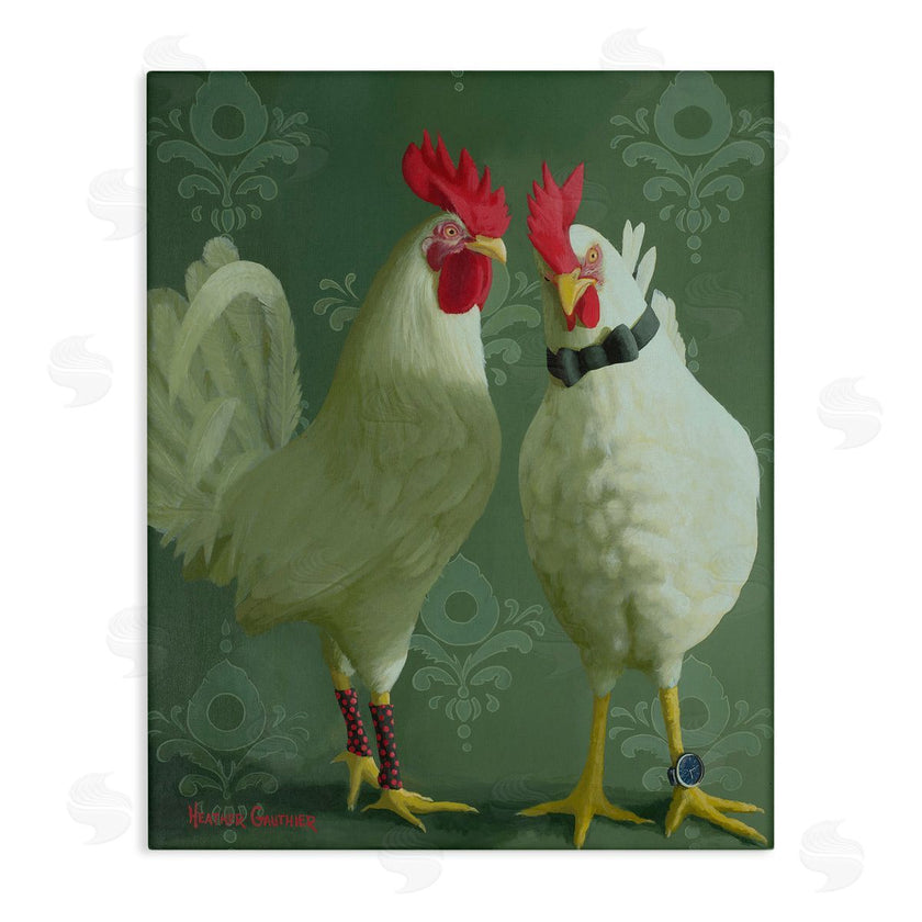 Heather Gauthier | Stylish Roosters Pair