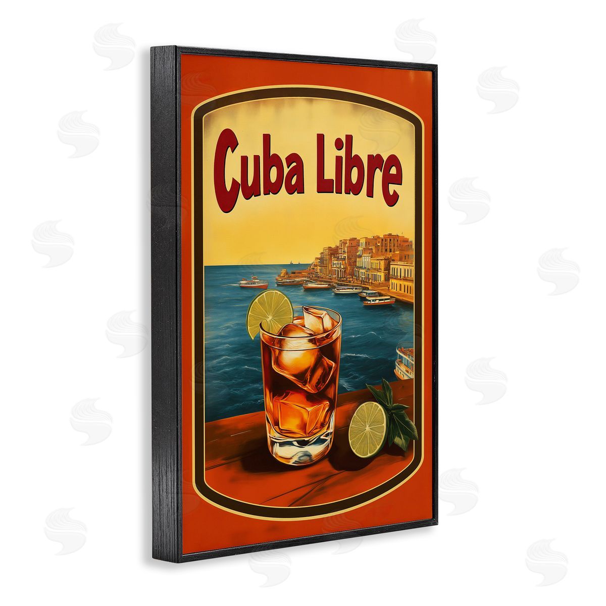Andreas Magnusson Cuba Libre Vintage Cocktail Canvas Wall Art Print