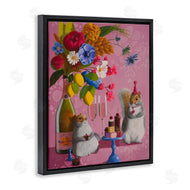 Heather Gauthier | Party Hat Squirrels & Bouquet