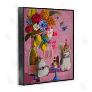 Heather Gauthier | Party Hat Squirrels & Bouquet