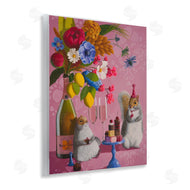 Heather Gauthier | Party Hat Squirrels & Bouquet