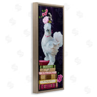 Heather Gauthier | Fancy Vintage Chicken with Books