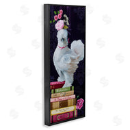 Heather Gauthier | Fancy Vintage Chicken with Books