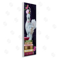 Heather Gauthier | Fancy Vintage Chicken with Books