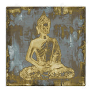 Tom Bray | Muted Earthy Buddha Abstract