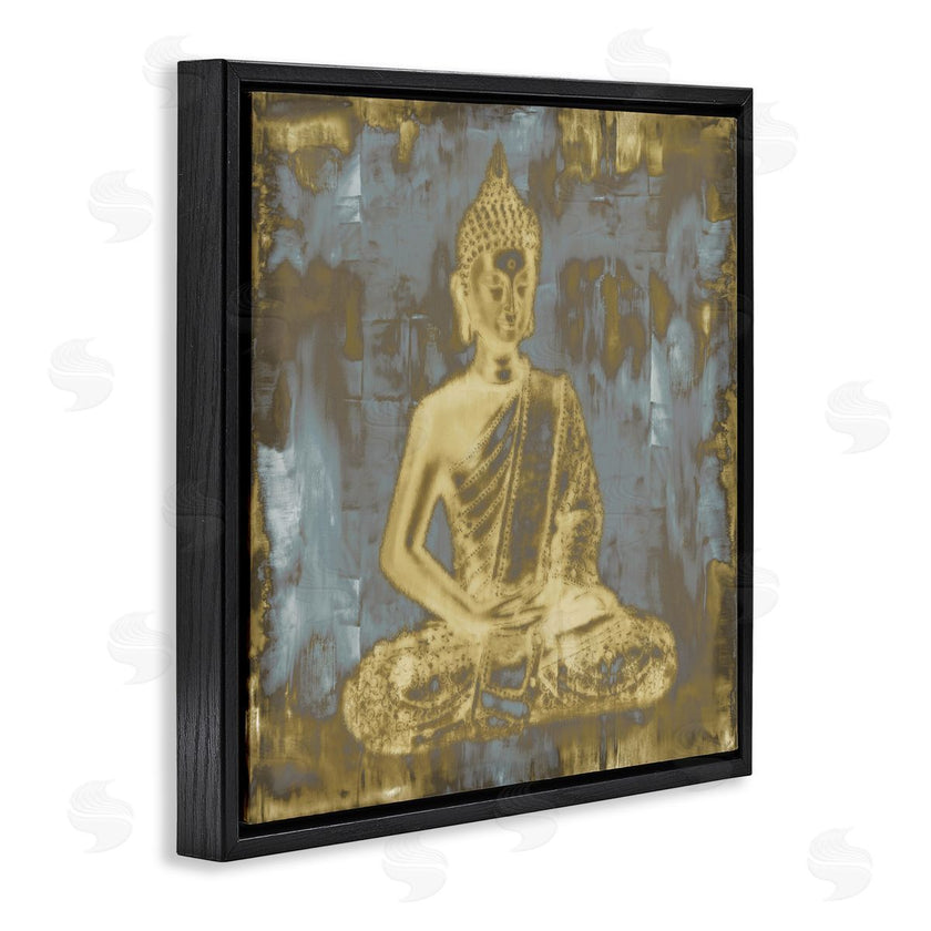Tom Bray | Muted Earthy Buddha Abstract