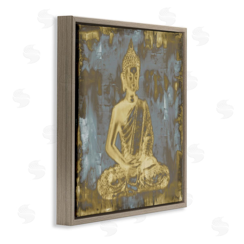 Tom Bray | Muted Earthy Buddha Abstract