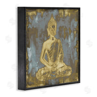 Tom Bray | Muted Earthy Buddha Abstract