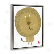 Carla Daly | Friendly Lion & Bird