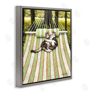 Sueellen Ross | Playful Kittens on Hammock