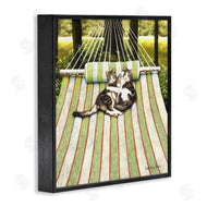 Sueellen Ross | Playful Kittens on Hammock