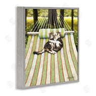 Sueellen Ross | Playful Kittens on Hammock