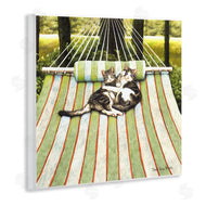 Sueellen Ross | Playful Kittens on Hammock